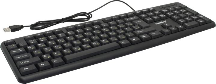 Клавиатура Smartbuy ONE  <SBK-112U-K>  <USB>  104КЛ