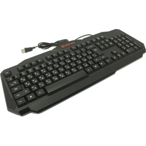 Клавиатура Defender Ultra HB-330L <USB>  104КЛ,  подсветка клавиш <45330>