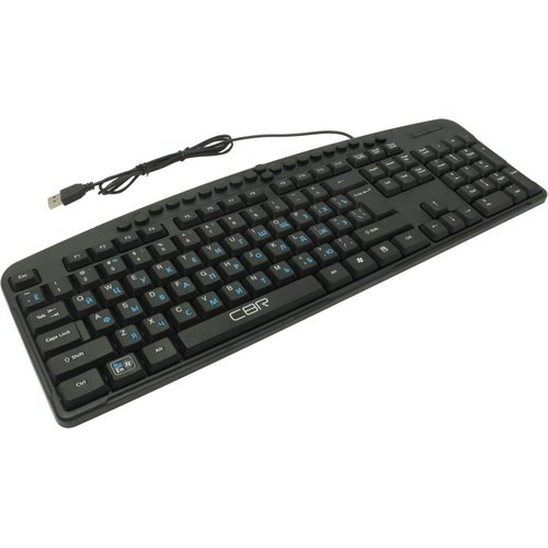 Клавиатура CBR <KB-340GM>  Black  <USB> 104КЛ+13КЛ М/Мед